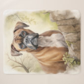 Beautiful Boxer Dog Sherpadecke (Vorderseite (Horizontal))
