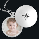 Beautiful Boy Foto Geburtstag Weihnachtsgeschenk Medaillon<br><div class="desc">Schönes Foto Geburtstag Weihnachtsgeschenk Locket Nekklace Kinder Kinder Kinder</div>