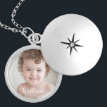 Beautiful Boy Foto Geburtstag Weihnachtsgeschenk Medaillon<br><div class="desc">Schönes Foto Geburtstag Weihnachtsgeschenk Locket Nekklace Kinder Kinder Kinder</div>