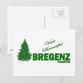 Beautiful Bregenz, Österreich Postkarte (Vorne/Hinten)