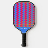 Beautiful Brick Pattern Pro Pickleball Paddle (Rückseite)