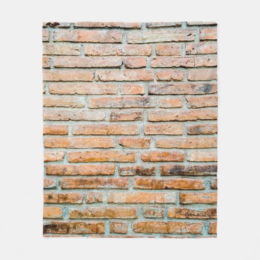 Beautiful brick wall Old classicabstract, architec Fleecedecke (Vorderseite)