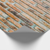Beautiful brick wall Old classicabstract, architec Geschenkpapier (Ecke)