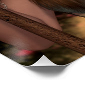 Beautiful Brown Elf Poster (Ecke)