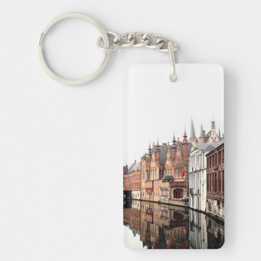 Beautiful Bruges. Acryl Sleutelhanger Schlüsselanhänger (Vorderseite)