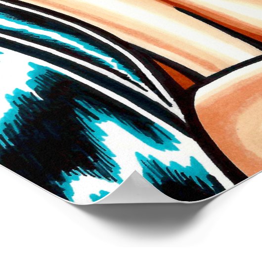 Beautiful Brute Poster (Ecke)