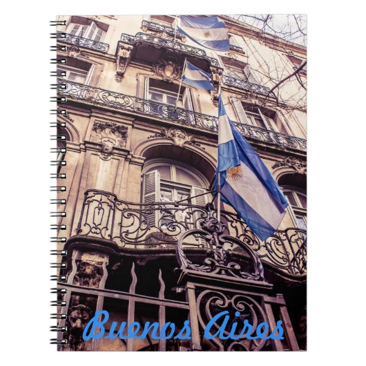 Beautiful Buenos Aires Notizblock (Vorderseite)