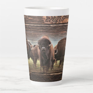 Beautiful Buffalo Herd Milchtasse