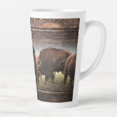 Beautiful Buffalo Herd Milchtasse (Rechts)