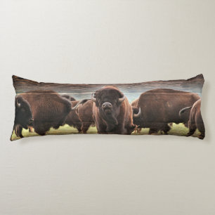 Beautiful Buffalo Herd Seitenschläferkissen