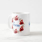 Beautiful bunch flowers  kaffeetasse (Vorderseite Links)