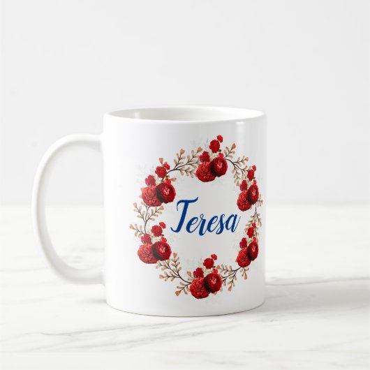 Beautiful bunch flowers  kaffeetasse (Links)
