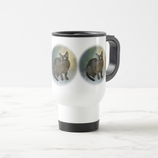 Beautiful Burmese Reisebecher (VorderseiteRechts)