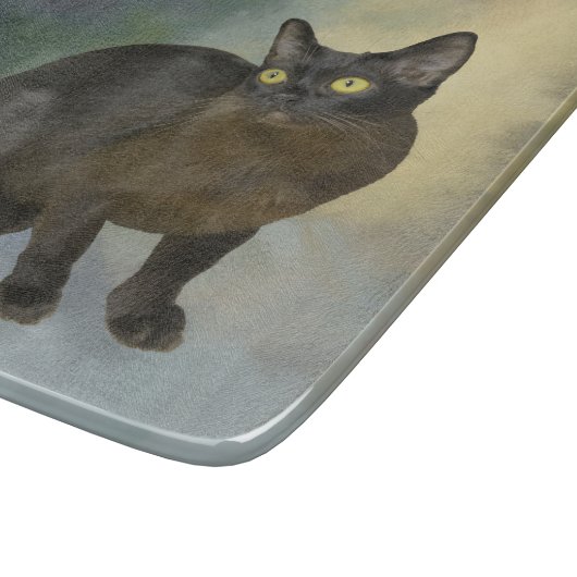 Beautiful Burmese Schneidebrett (Ecke)