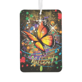 Beautiful Butterfly Air Freshener Autolufterfrischer