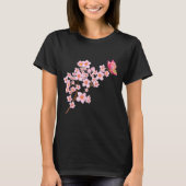 Beautiful Butterfly Japanese Cherry Blossom Sakura T-Shirt (Vorderseite)