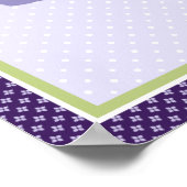Beautiful Butterfly Kinderzimmer Art Poster (Ecke)