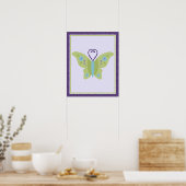 Beautiful Butterfly Kinderzimmer Art Poster (Küche)