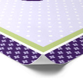 Beautiful Butterfly Kinderzimmer Art Poster (Ecke)