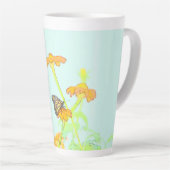Beautiful Butterfly Latte Mug Milchtasse (Rechte Ecke)