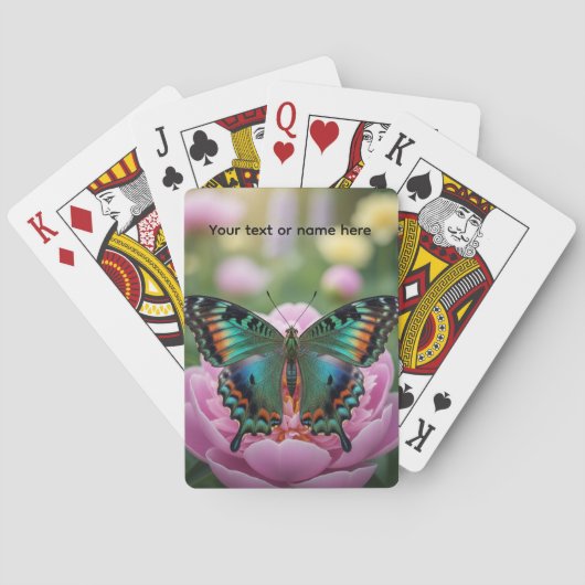 Beautiful Butterfly Playing Cards - Multiple games Spielkarten (Rückseite)