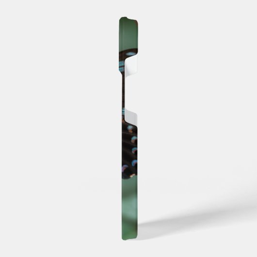 Beautiful Butterfly Red Rose - iPhone Hülle (Linke Seite)