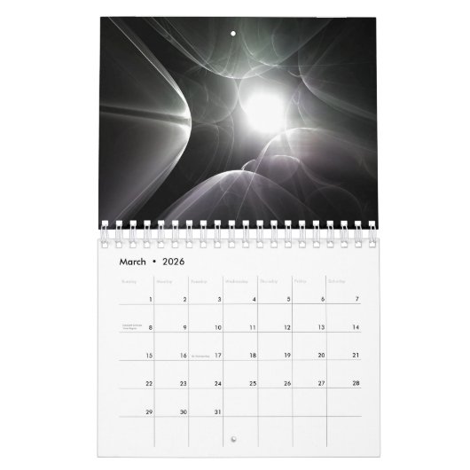 Beautiful Calendar 2022 with Fractal Art Kalender (Mär 2026)