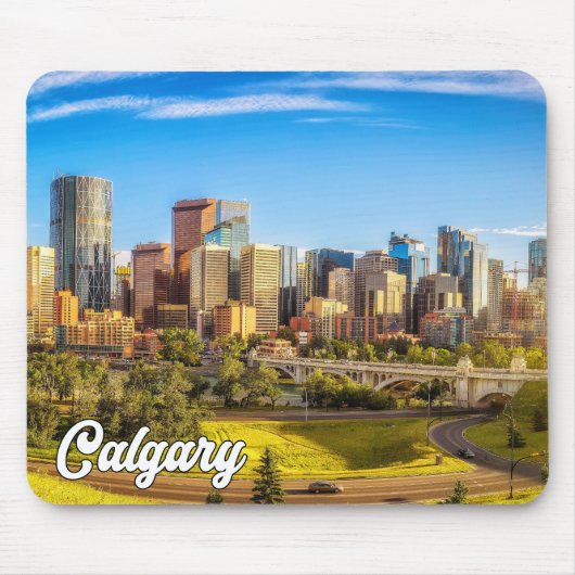 Beautiful Calgary, Alberta, Kanada Mousepad (Vorne)