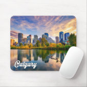 Beautiful Calgary, Alberta, Kanada Mousepad (Mit Mouse)