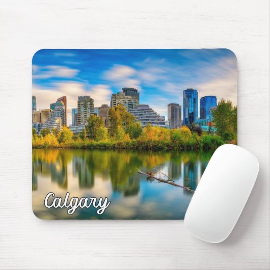 Beautiful Calgary, Alberta, Kanada Mousepad (Mit Mouse)