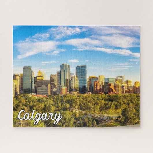 Beautiful Calgary, Alberta, Kanada Puzzle (Horizontal)