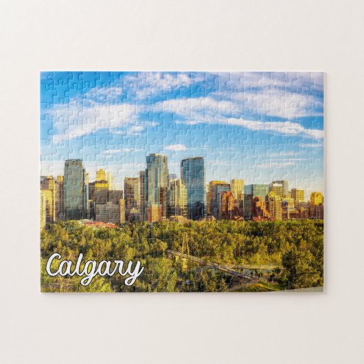 Beautiful Calgary, Alberta, Kanada Puzzle (Horizontal)