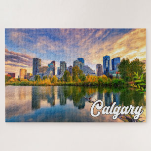 Beautiful Calgary, Alberta, Kanada Puzzle