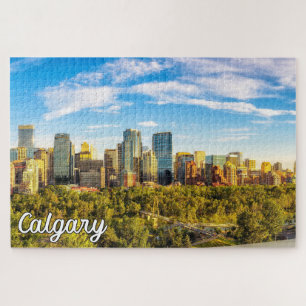 Beautiful Calgary, Alberta, Kanada Puzzle