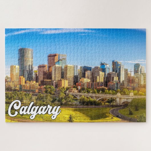 Beautiful Calgary, Alberta, Kanada Puzzle (Horizontal)