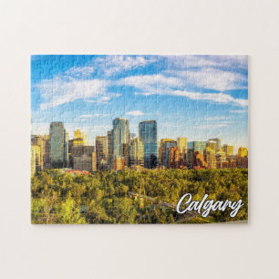 Beautiful Calgary, Alberta, Kanada Puzzle