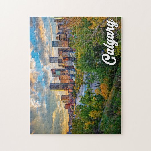Beautiful Calgary, Alberta, Kanada Puzzle (Vertikal)