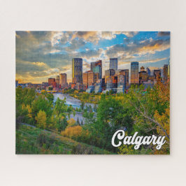 Beautiful Calgary, Alberta, Kanada Puzzle