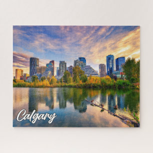 Beautiful Calgary, Alberta, Kanada Puzzle