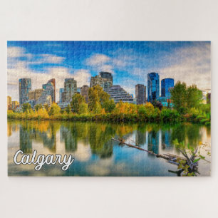 Beautiful Calgary, Alberta, Kanada Puzzle