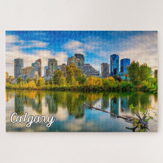 Beautiful Calgary, Alberta, Kanada Puzzle (Horizontal)