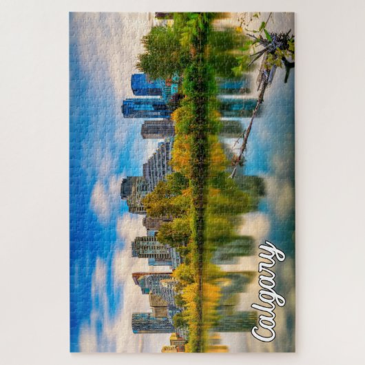 Beautiful Calgary, Alberta, Kanada Puzzle (Vertikal)