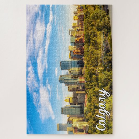 Beautiful Calgary, Alberta, Kanada Puzzle (Vertikal)
