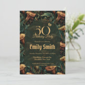 Beautiful Call Lilies Charm Girl’S Birthday Einladung (Stehend Vorderseite)