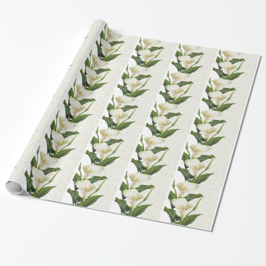 Beautiful Calla Lilies Geschenkpapier (Ungerollt)