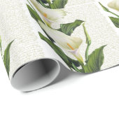 Beautiful Calla Lilies Geschenkpapier (Rolleneckpunkt)