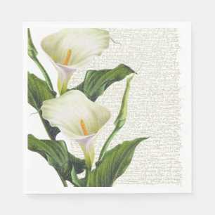 Beautiful Calla Lilies Serviette