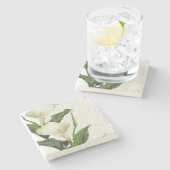 Beautiful Calla Lilies Steinuntersetzer (Seitenansicht)