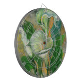 Beautiful Calla Lily Blume Dart Board Dartscheibe (Vorderseite Links)