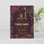Beautiful CallLilies Aesthetic First Birthday Gift Einladung (Stehend Vorderseite)